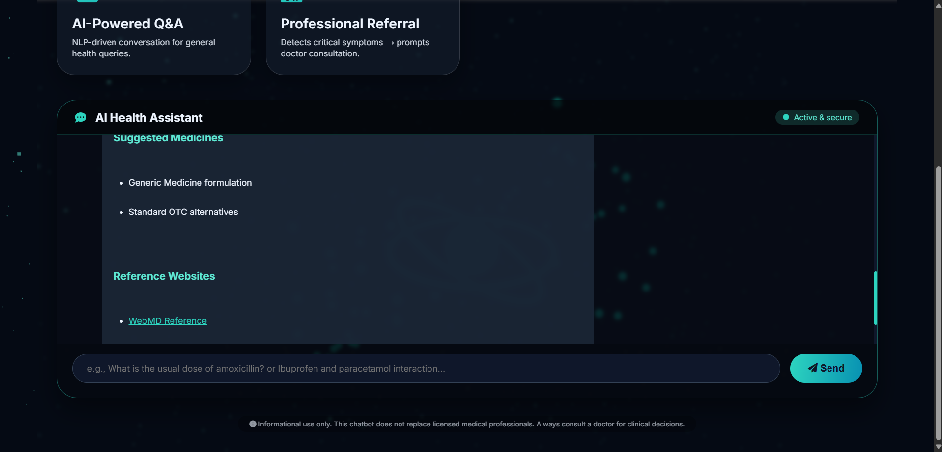 MediMind Screenshot